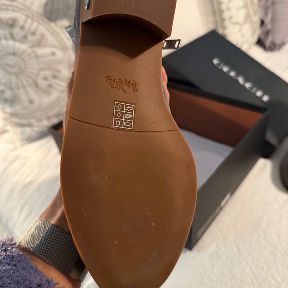 Coach suede booties - Picture 5 of 5